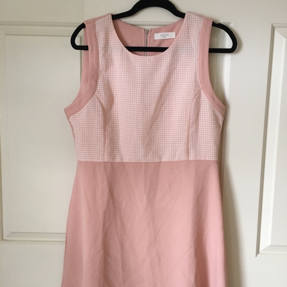 Blush pink Elodie fitted dress XL
